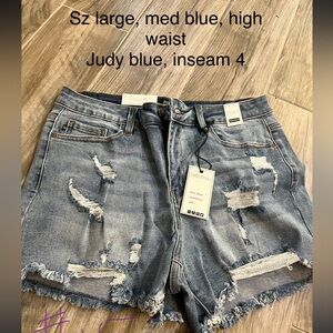 NWT Judy Blue shorts.